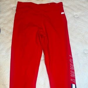 Red Tommy Hilfiger Leggings
